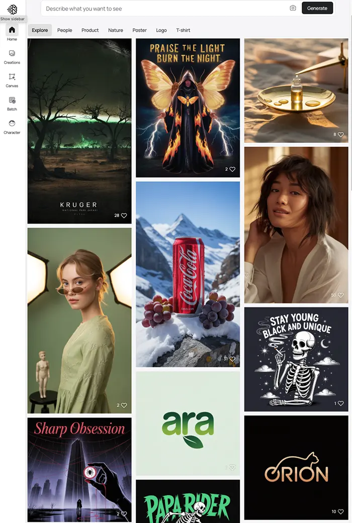 Ideogram AI Visual